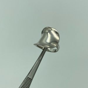 ☘️5 for $40☘️ Saddle Shaped Wide Concave Sterling Silver 925 Ring Size 7-7.25